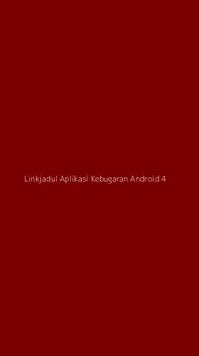 Tampilan Antarmuka Aplikasi Linkjadul Aplikasi Kebugaran Android - 4