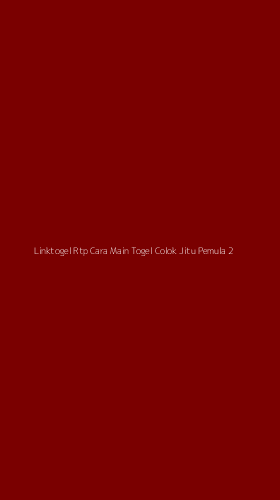 Tampilan Antarmuka Aplikasi Linktogel Rtp Cara Main Togel Colok Jitu Pemula - 2