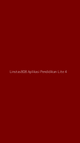 Tampilan Antarmuka Aplikasi Linstas808 Aplikasi Pendidikan Lite - 4