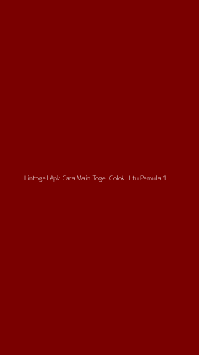 Tampilan Antarmuka Aplikasi Lintogel Apk Cara Main Togel Colok Jitu Pemula - 1