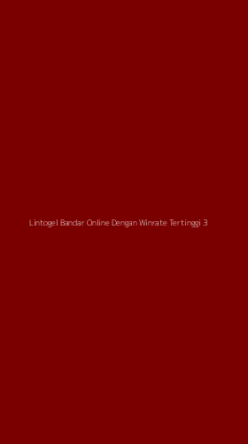 Tampilan Antarmuka Aplikasi Lintogel Bandar Online Dengan Winrate Tertinggi - 3