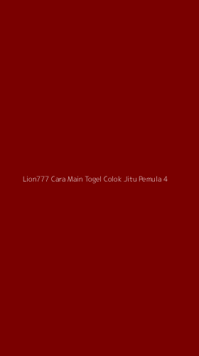 Tampilan Antarmuka Aplikasi Lion777 Cara Main Togel Colok Jitu Pemula - 4