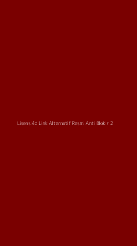 Tampilan Antarmuka Aplikasi Lisensi4d Link Alternatif Resmi Anti Blokir - 2