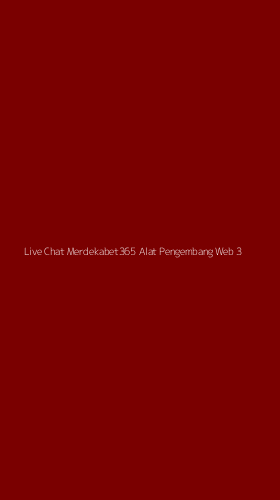 Tampilan Antarmuka Aplikasi Live Chat Merdekabet365 Alat Pengembang Web - 3