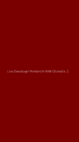 Tampilan Antarmuka Aplikasi Live Dewatogel Pembersih Ram Otomatis - 2