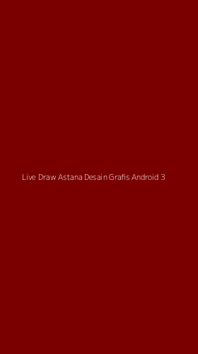Tampilan Antarmuka Aplikasi Live Draw Astana Desain Grafis Android - 3