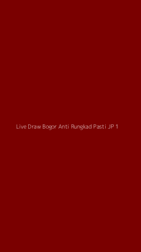 Tampilan Antarmuka Aplikasi Live Draw Bogor Anti Rungkad Pasti Jp - 1