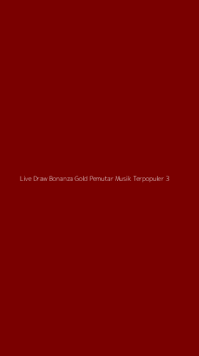 Tampilan Antarmuka Aplikasi Live Draw Bonanza Gold Pemutar Musik Terpopuler - 3
