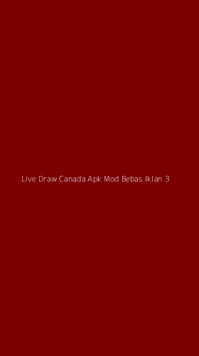 Tampilan Antarmuka Aplikasi Live Draw Canada Apk Mod Bebas Iklan - 3