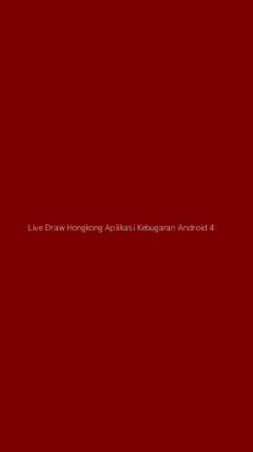 Tampilan Antarmuka Aplikasi Live Draw Hongkong Aplikasi Kebugaran Android - 4