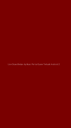 Tampilan Antarmuka Aplikasi Live Draw Medan Aplikasi Portal Game Terbaik Android - 2