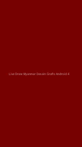Tampilan Antarmuka Aplikasi Live Draw Myanmar Desain Grafis Android - 4