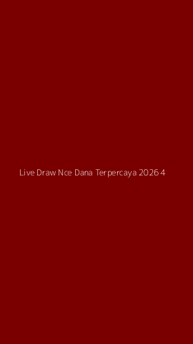 Tampilan Antarmuka Aplikasi Live Draw Nce Dana Terpercaya 2026 - 4
