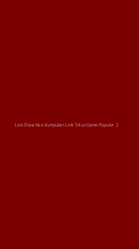 Tampilan Antarmuka Aplikasi Live Draw Nce Kumpulan Link Situs Game Populer - 2