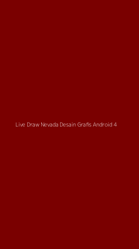 Tampilan Antarmuka Aplikasi Live Draw Nevada Desain Grafis Android - 4