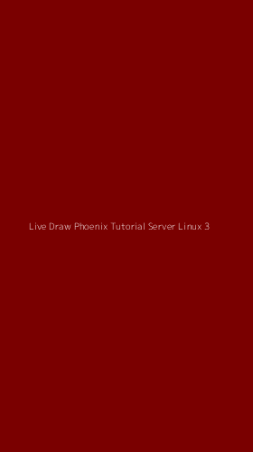 Tampilan Antarmuka Aplikasi Live Draw Phoenix Tutorial Server Linux - 3