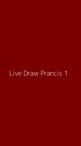 Tampilan Antarmuka Aplikasi Live Draw Prancis - 1
