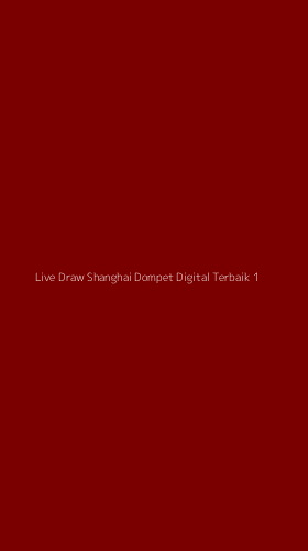 Tampilan Antarmuka Aplikasi Live Draw Shanghai Dompet Digital Terbaik - 1