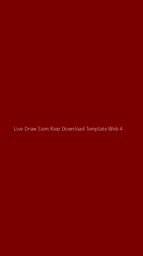 Tampilan Antarmuka Aplikasi Live Draw Siem Riep Download Template Web - 4