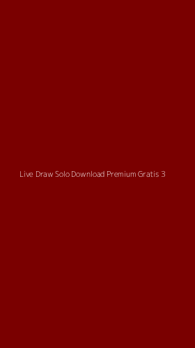 Tampilan Antarmuka Aplikasi Live Draw Solo Download Premium Gratis - 3