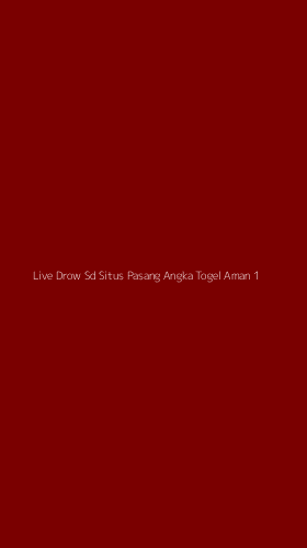 Tampilan Antarmuka Aplikasi Live Drow Sd Situs Pasang Angka Togel Aman - 1