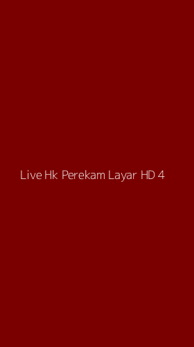 Tampilan Antarmuka Aplikasi Live Hk Perekam Layar Hd - 4
