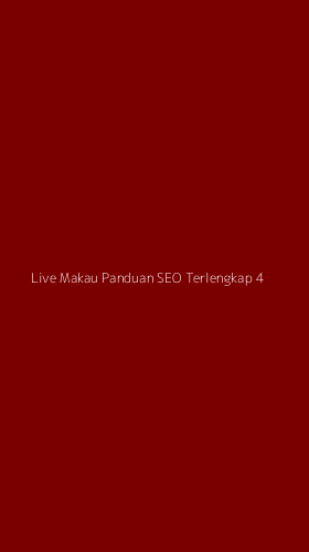 Tampilan Antarmuka Aplikasi Live Makau Panduan Seo Terlengkap - 4