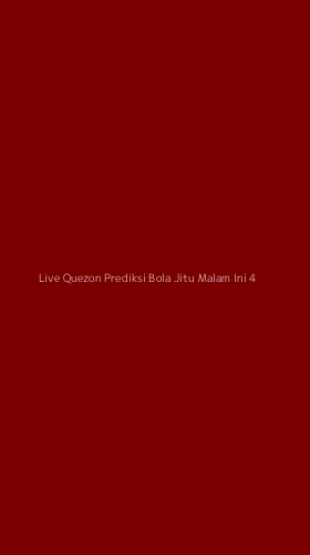 Tampilan Antarmuka Aplikasi Live Quezon Prediksi Bola Jitu Malam Ini - 4