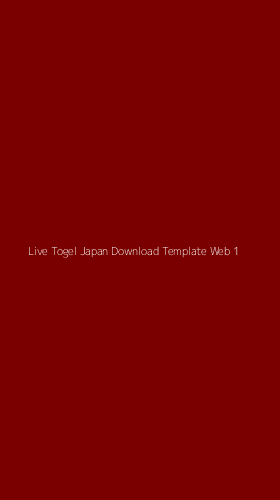 Tampilan Antarmuka Aplikasi Live Togel Japan Download Template Web - 1