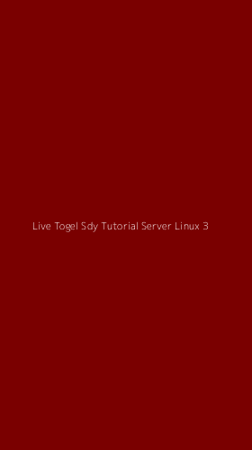 Tampilan Antarmuka Aplikasi Live Togel Sdy Tutorial Server Linux - 3