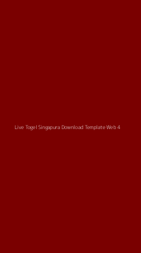 Tampilan Antarmuka Aplikasi Live Togel Singapura Download Template Web - 4