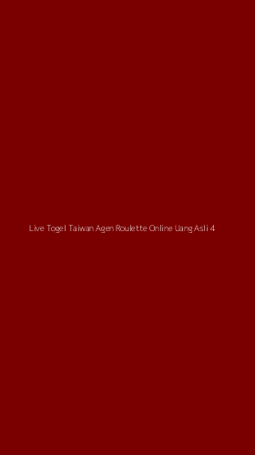 Tampilan Antarmuka Aplikasi Live Togel Taiwan Agen Roulette Online Uang Asli - 4