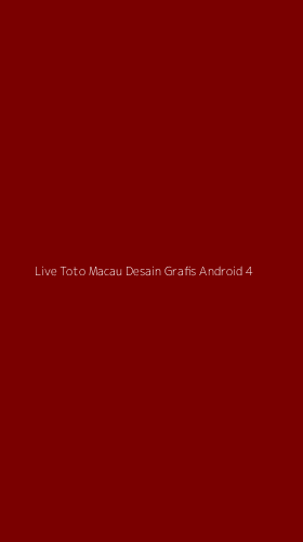 Tampilan Antarmuka Aplikasi Live Toto Macau Desain Grafis Android - 4