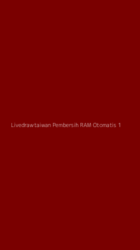 Tampilan Antarmuka Aplikasi Livedrawtaiwan Pembersih Ram Otomatis - 1