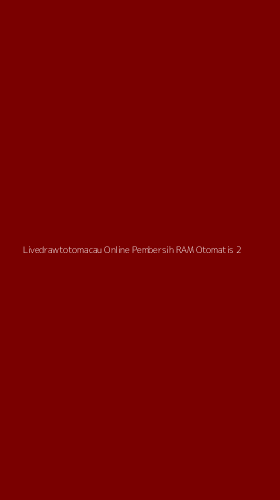 Tampilan Antarmuka Aplikasi Livedrawtotomacau Online Pembersih Ram Otomatis - 2