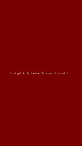 Tampilan Antarmuka Aplikasi Livetogel Rtp Aplikasi Mobile Responsif Terbaik - 3
