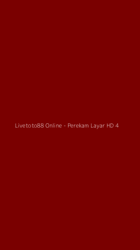 Tampilan Antarmuka Aplikasi Livetoto88 Online - Perekam Layar HD - 4