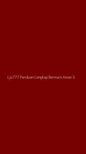 Tampilan Antarmuka Aplikasi Ljo777 Panduan Lengkap Bermain Aman - 3