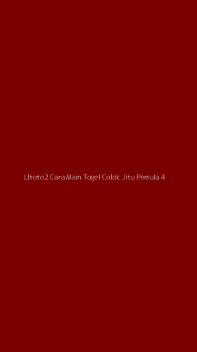 Tampilan Antarmuka Aplikasi Lltoto2 Cara Main Togel Colok Jitu Pemula - 4