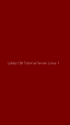 Tampilan Antarmuka Aplikasi Lobby138 Tutorial Server Linux - 1