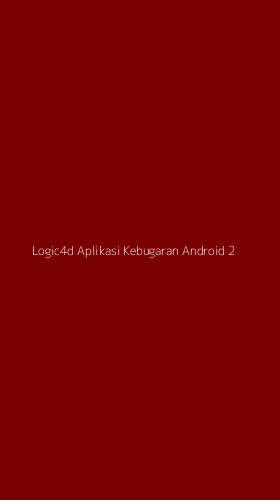 Tampilan Antarmuka Aplikasi Logic4d Aplikasi Kebugaran Android - 2