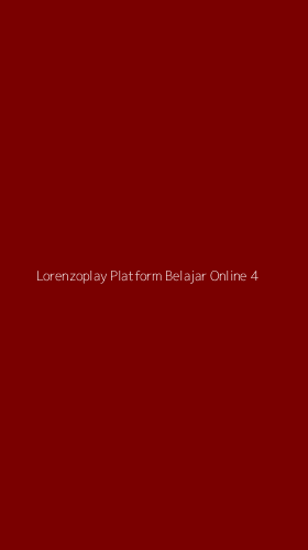 Tampilan Antarmuka Aplikasi Lorenzoplay Platform Belajar Online - 4