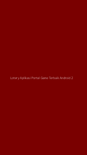 Tampilan Antarmuka Aplikasi Lotery Aplikasi Portal Game Terbaik Android - 2