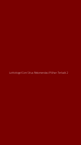 Tampilan Antarmuka Aplikasi Lottotogel Com Situs Rekomendasi Pilihan Terbaik - 2