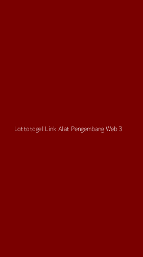 Tampilan Antarmuka Aplikasi Lottotogel Link Alat Pengembang Web - 3
