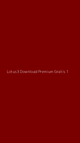 Tampilan Antarmuka Aplikasi Lotus3 Download Premium Gratis - 1