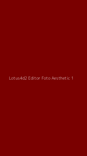 Tampilan Antarmuka Aplikasi Lotus4d2 Editor Foto Aesthetic - 1