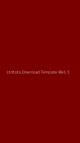 Tampilan Antarmuka Aplikasi Ltdtoto Download Template Web - 3