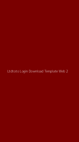 Tampilan Antarmuka Aplikasi Ltdtoto Login Download Template Web - 2