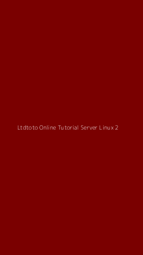 Tampilan Antarmuka Aplikasi Ltdtoto Online Tutorial Server Linux - 2